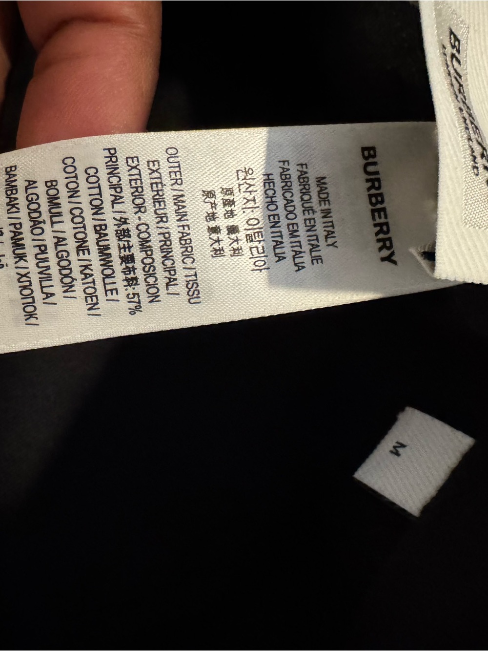 Burberry Tan Plaid Bucket Hat with Black & Red Accents - Picture 9 of 10